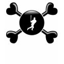 Crossbones Baseball t-shirts