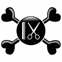 Crossbones Cosmetology photo sculptures