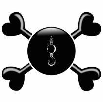 Crossbones Cranes Photo Cutout