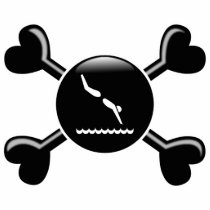 Crossbones Diving photo sculptures by busybees Crossbones Diving photo sculptures