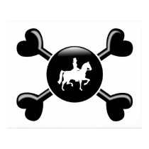 Crossbones Dressage posters by busybees Crossbones Dressage posters