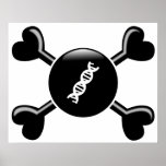 Crossbones Genetics Posters