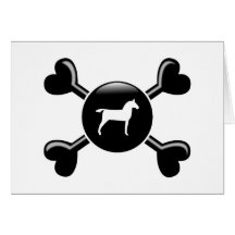 Crossbones Horses Cards