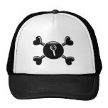 Crossbones Investigating Trucker Hats