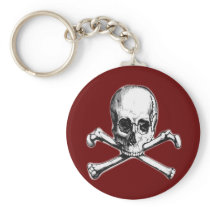 Crossbones Key Chains