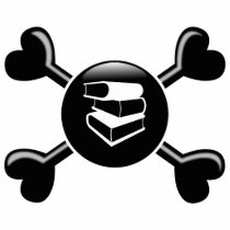Crossbones Library Work photo sculptures