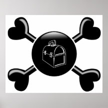 Crossbones Lunchboxes Poster