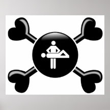 Crossbones Massage Posters