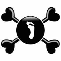 Crossbones Podiatry photo sculptures