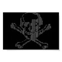 Crossbones posters by Toothpaste Crossbones posters