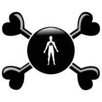 Crossbones Respiratory Therapy Photo Cut Out