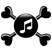 Crossbones Singing Photo Sculptures