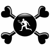 Crossbones Tennis photo sculptures