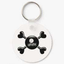 Crossbones Water Polo keychains by busybees Crossbones Water Polo keychains