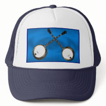 CROSSED BANJOS -HAT