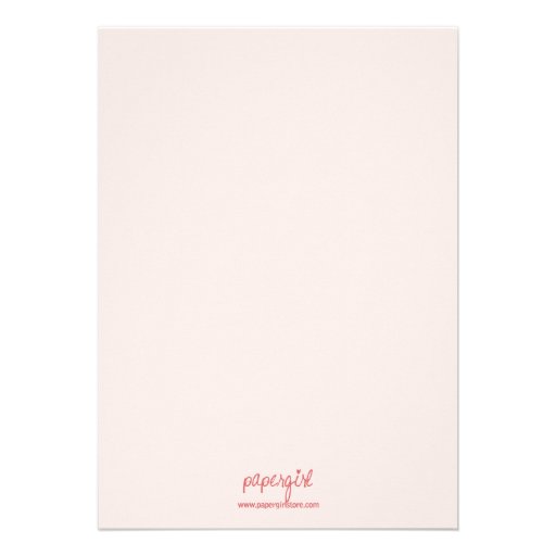 Crossed Border Baptism/Christening Invitation