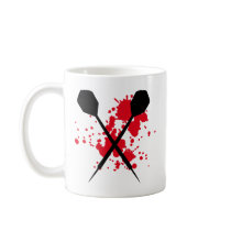 crossed darts icon coffee mug