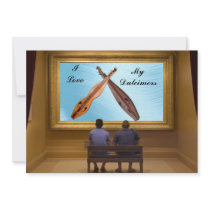 CROSSED DULCIMERS- INVITATION