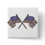 Crossed Flags Pinback Buttons