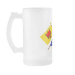 Crossed flags of Auvergne and Puy-de-Dôme Coffee Mugs