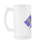 Crossed flags of Franche-Comté and Doubs mugs