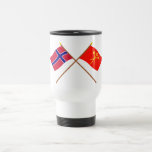 Crossed flags of Norway and Sør-Trøndelag Mug