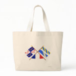 Crossed flags of Picardie and Aisne Bags