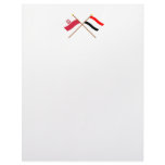 Crossed flags of Poland and Kujawsko-Pomorskie Custom Letterhead