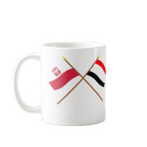 Crossed flags of Poland and Kujawsko-Pomorskie Mug
