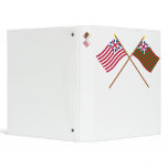 Crossed Grand Union and Grand Union Naval Flags Binders