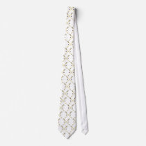 Crossed Ojibwe Sticks Tie