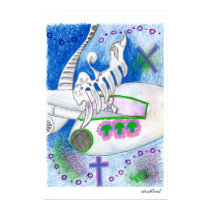 Crossed plane by Talisblood posters