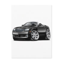 Crossfire Black Convertible Post Card