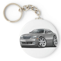 Crossfire Grey Car Keychain