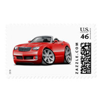 Crossfire Red Convertible Postage Stamps