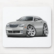 Crossfire Silver Car Mousepad