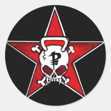 CrossFit Fishers Red Star Stickers