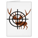 Crosshair Deer cards