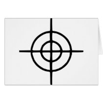 Crosshairs - Gun cards
