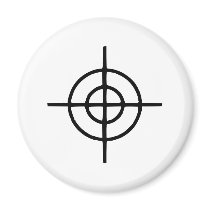 Crosshairs - Gun magnets