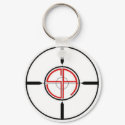 Crosshairs keychains