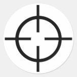 Crosshairs Stickers