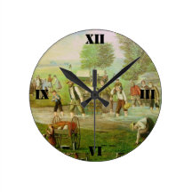 CROSSING AMERICA ROUND CLOCK