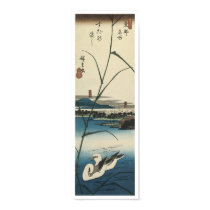 Crossing at Suda, Hiroshige, 1830 posters by japaneseartmall Crossing at Suda, Hiroshige, 1830 posters