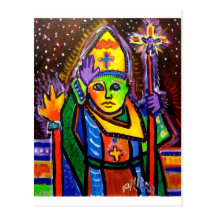 Crossing Guard by Piliero Post Card