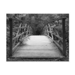 Crossing Over (b&w) Postcard