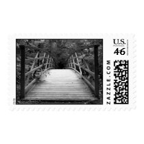 Crossing Over (b&w) Stamp