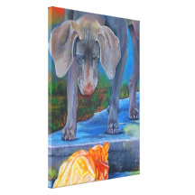 Crossing Paths Gallery Wrapped Canvas