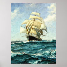 Crossing the Ocean Print