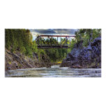 Crossing the River Photo Card